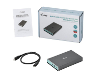 i-tec USB 3.0 / USB-C Obudowa 2x M.2 SATA RAID 0/1/JBOD ALU - 518507 - zdjęcie 1